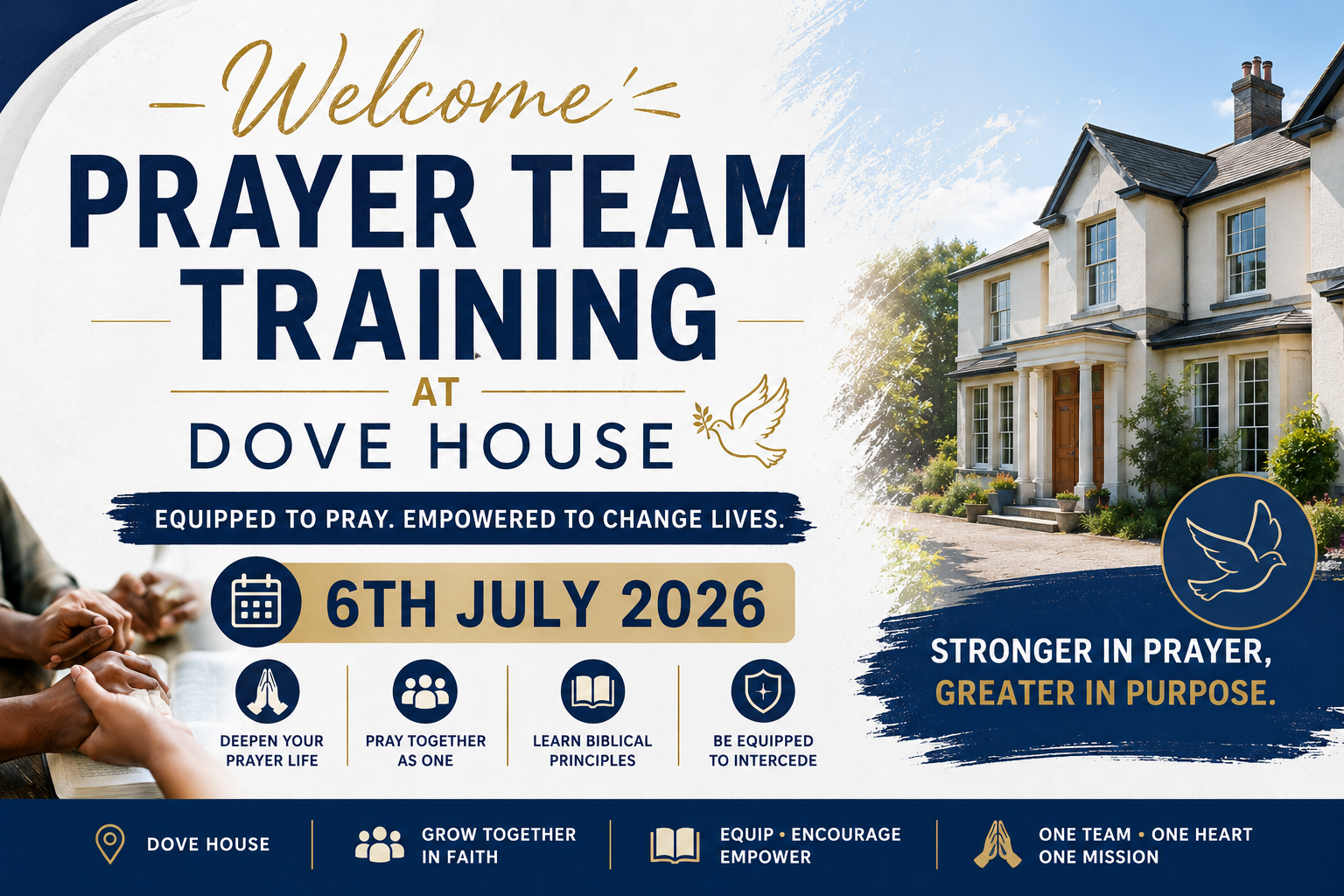 Prayer team training 